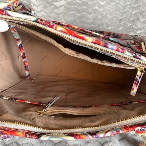 Brahmin Disco Melbourne Medium Asher Croc Embossed Tote NWT - Picture 12 of 16